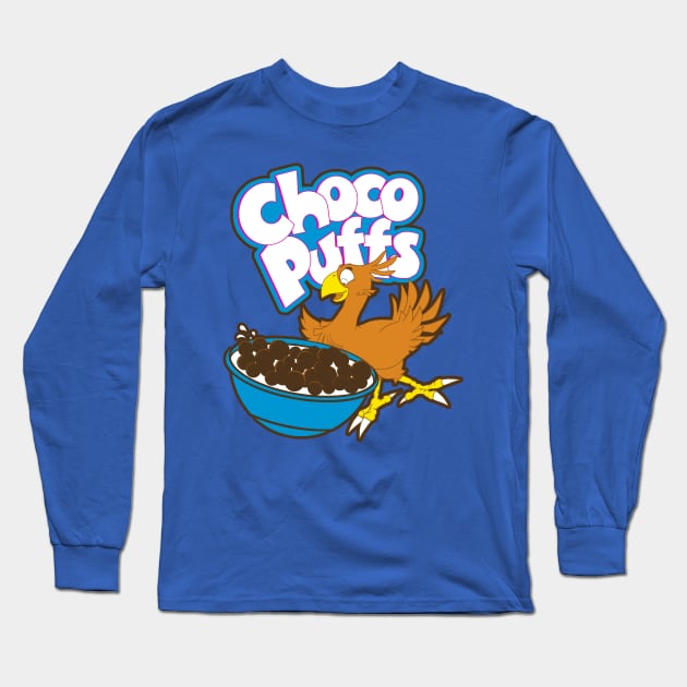 Choco Puffs Long Sleeve T-Shirt by spacemonkeydr